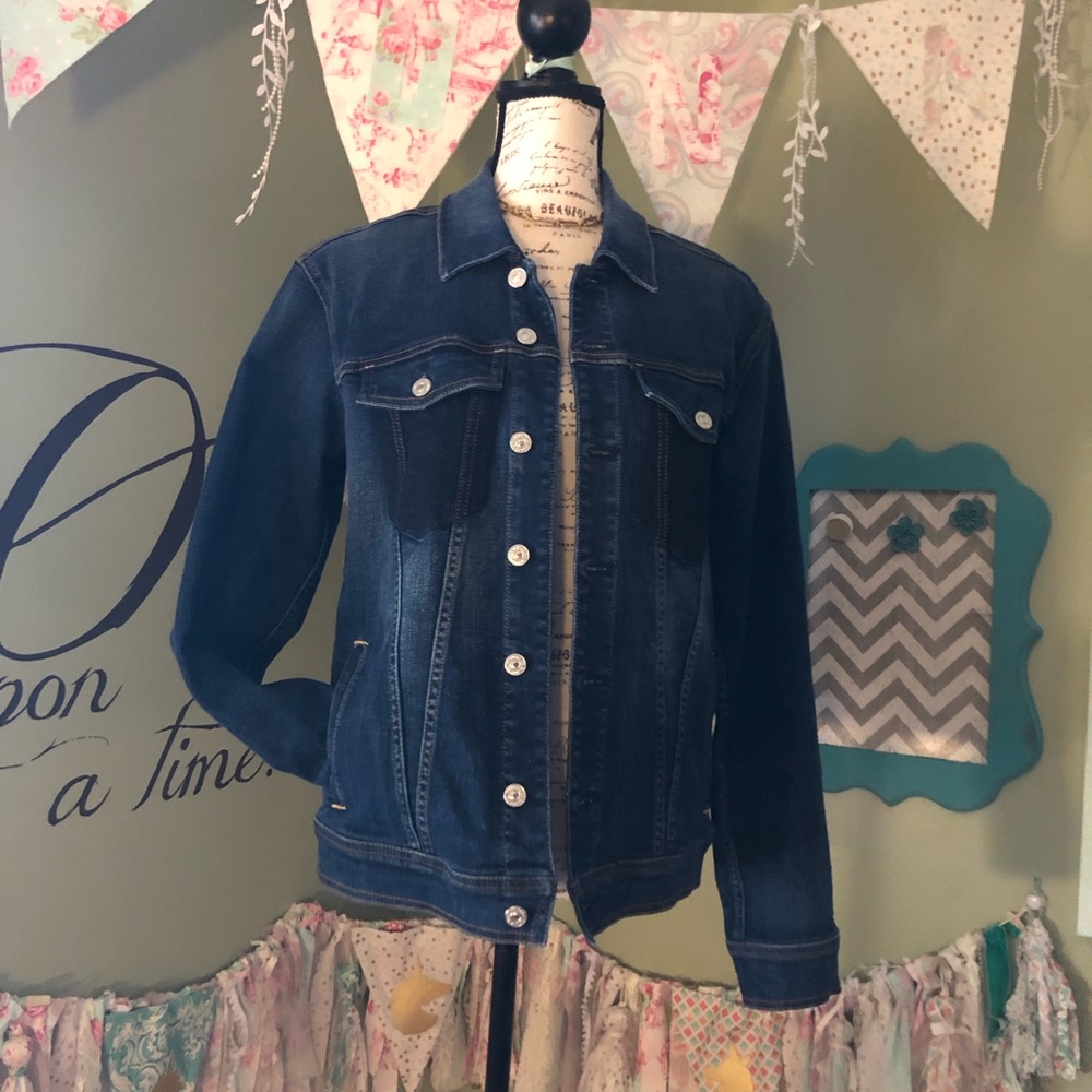 7 For All Mankind denim jacket size medium